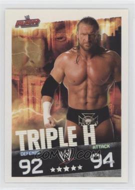 2009 Topps WWE Slam Attax Evolution - [Base] #TRIH - Triple H