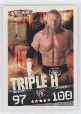 2009 Topps WWE Slam Attax Evolution - [Base] #TRIH - Triple H