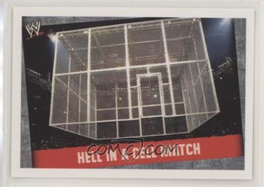 2009 Topps WWE Slam Attax Evolution - Match Type #HIAC - Hell in a Cell Match