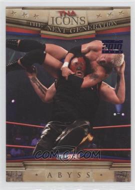 2010 TRISTAR TNA Icons - [Base] - Purple #62 - The Next Generation - Abyss /1