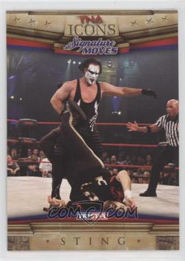 2010 TRISTAR TNA Icons - [Base] #18 - Signature Moves - Sting