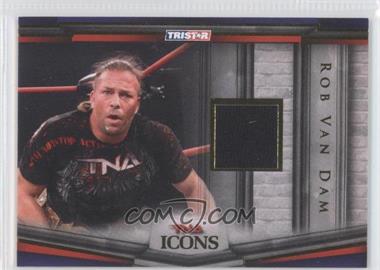 2010 TRISTAR TNA Icons - Memorabilia - Gold #M2 - Rob Van Dam /50