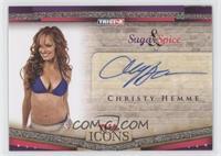 Christy Hemme #/50