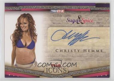 2010 TRISTAR TNA Icons - Sugar & Spice Autographs #SS8 - Christy Hemme [Noted]