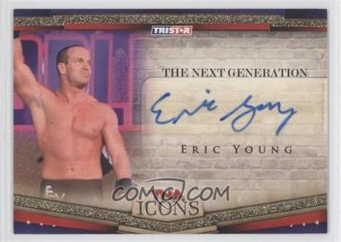 2010 TRISTAR TNA Icons - The Next Generation Autographs - Gold #NEXT8 - Eric Young /50