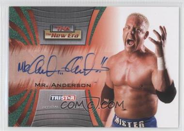 2010 TRISTAR TNA The New Era - Autographs - Green #A6 - Mr. Anderson /25