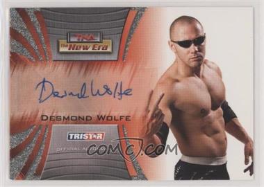 2010 TRISTAR TNA The New Era - Autographs - Silver #A10 - Desmond Wolfe [Good to VG‑EX]