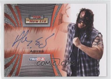 2010 TRISTAR TNA The New Era - Autographs - Silver #A19 - Abyss