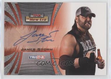 2010 TRISTAR TNA The New Era - Autographs - Silver #A44 - James Storm