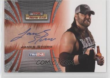 2010 TRISTAR TNA The New Era - Autographs - Silver #A44 - James Storm