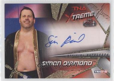 2010 TRISTAR TNA Xtreme - Autographs - Gold #X21 - Simon Diamond /99