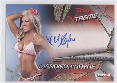 2010 TRISTAR TNA Xtreme - Autographs - Gold #X47 - Madison Rayne /99