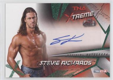 2010 TRISTAR TNA Xtreme - Autographs - Green #X7 - Stevie Richards /25