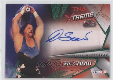 2010 TRISTAR TNA Xtreme - Autographs - Green #X8 - Al Snow /25