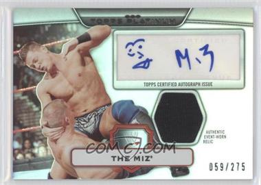 2010 Topps Platinum WWE - Autographed Relics #8 - The Miz /275