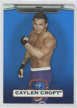 2010 Topps Platinum WWE - [Base] - Blue #124 - Caylen Croft /199