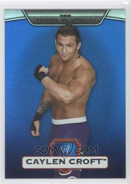 2010 Topps Platinum WWE - [Base] - Blue #124 - Caylen Croft /199