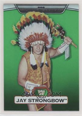 2010 Topps Platinum WWE - [Base] - Green #117 - Chief Jay Strongbow /499
