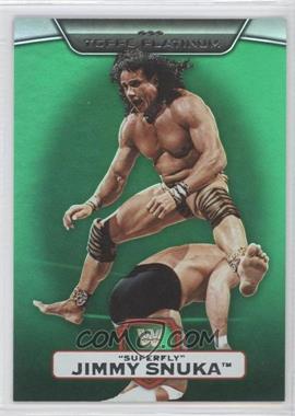 2010 Topps Platinum WWE - [Base] - Green #27 - Jimmy Snuka /499