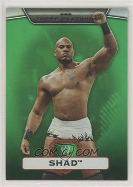 2010 Topps Platinum WWE - [Base] - Green #3 - Shad /499