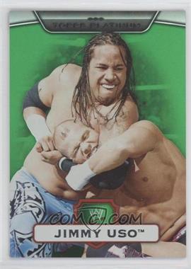 2010 Topps Platinum WWE - [Base] - Green #31 - Jimmy Uso /499