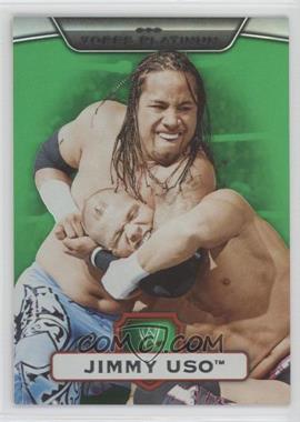 2010 Topps Platinum WWE - [Base] - Green #31 - Jimmy Uso /499