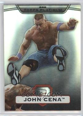 2010 Topps Platinum WWE - [Base] - Rainbow #1 - John Cena
