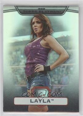 2010 Topps Platinum WWE - [Base] - Rainbow #28 - Layla