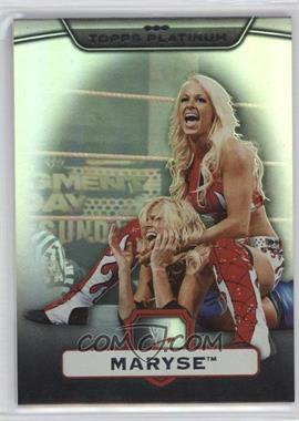 2010 Topps Platinum WWE - [Base] - Rainbow #54 - Maryse