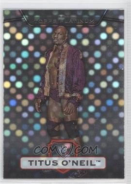 2010 Topps Platinum WWE - [Base] - X-Fractor #85 - Titus O'Neil