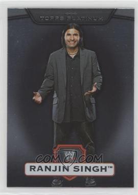 2010 Topps Platinum WWE - [Base] #82 - Ranjin Singh