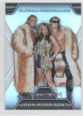 2010 Topps Platinum WWE - Platinum Performance #PP-21 - John Morrison