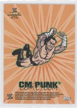 2010 Topps Rumble Pack - Stickers #23 - CM Punk