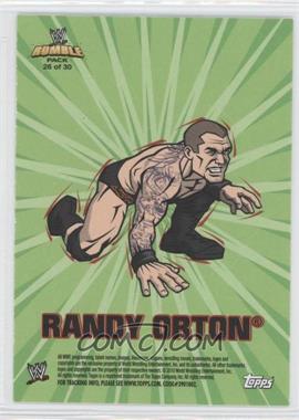 2010 Topps Rumble Pack - Stickers #26 - Randy Orton