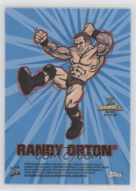 2010 Topps Rumble Pack - Stickers #27 - Randy Orton