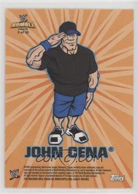 2010 Topps Rumble Pack - Stickers #3 - John Cena