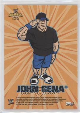 2010 Topps Rumble Pack - Stickers #3 - John Cena