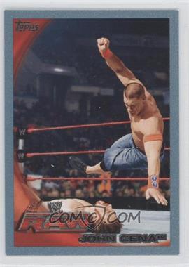 2010 Topps WWE - [Base] - Blue #1 - John Cena /2010