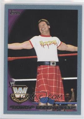 2010 Topps WWE - [Base] - Blue #103 - Roddy Piper /2010