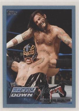 2010 Topps WWE - [Base] - Blue #36 - CM Punk /2010