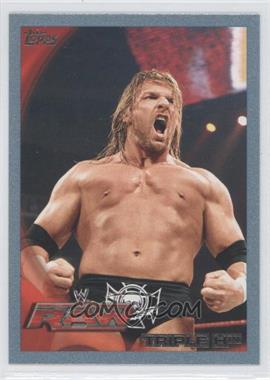 2010 Topps WWE - [Base] - Blue #43 - Triple H /2010