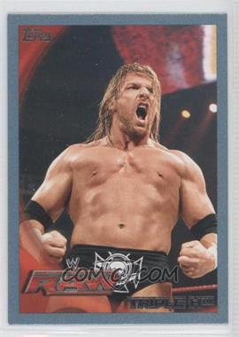 2010 Topps WWE - [Base] - Blue #43 - Triple H /2010