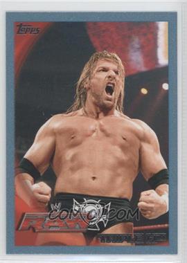 2010 Topps WWE - [Base] - Blue #43 - Triple H /2010
