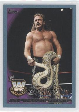 2010 Topps WWE - [Base] - Blue #94 - Jake "The Snake" Roberts /2010