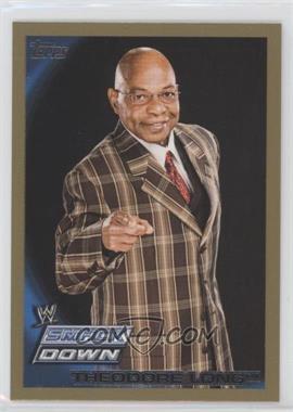 2010 Topps WWE - [Base] - Gold #21 - Theodore Long /50