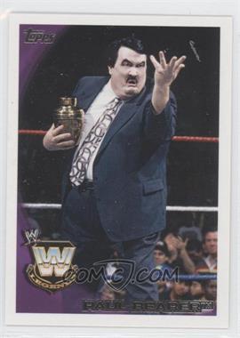 2010 Topps WWE - [Base] #102 - Paul Bearer