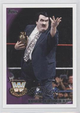 2010 Topps WWE - [Base] #102 - Paul Bearer