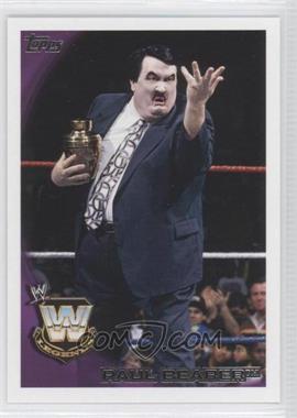 2010 Topps WWE - [Base] #102 - Paul Bearer