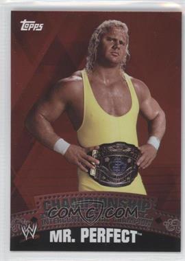 2010 Topps WWE - Championship Material #C_46 - Mr. Perfect