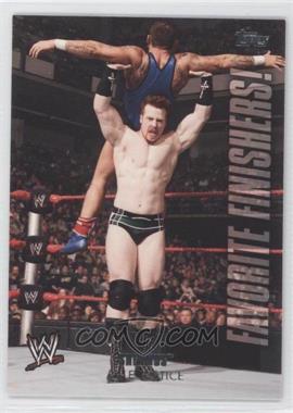 2010 Topps WWE - Favorite Finishers! #FF5 - Sheamus